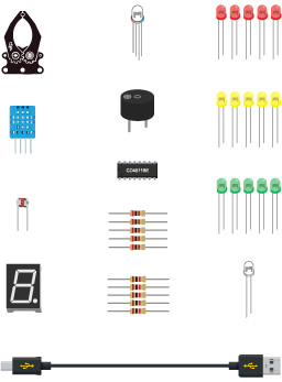 Kit Iniciante V8 para Arduino