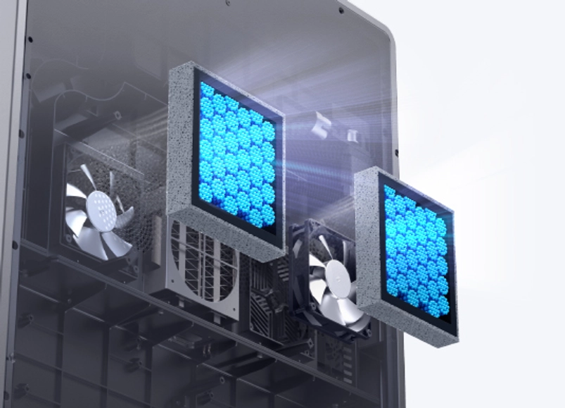 Alta velocidade e baixo ru�do