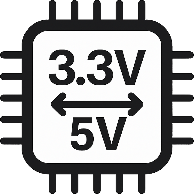 Compatibilidade 3,3V e 5V