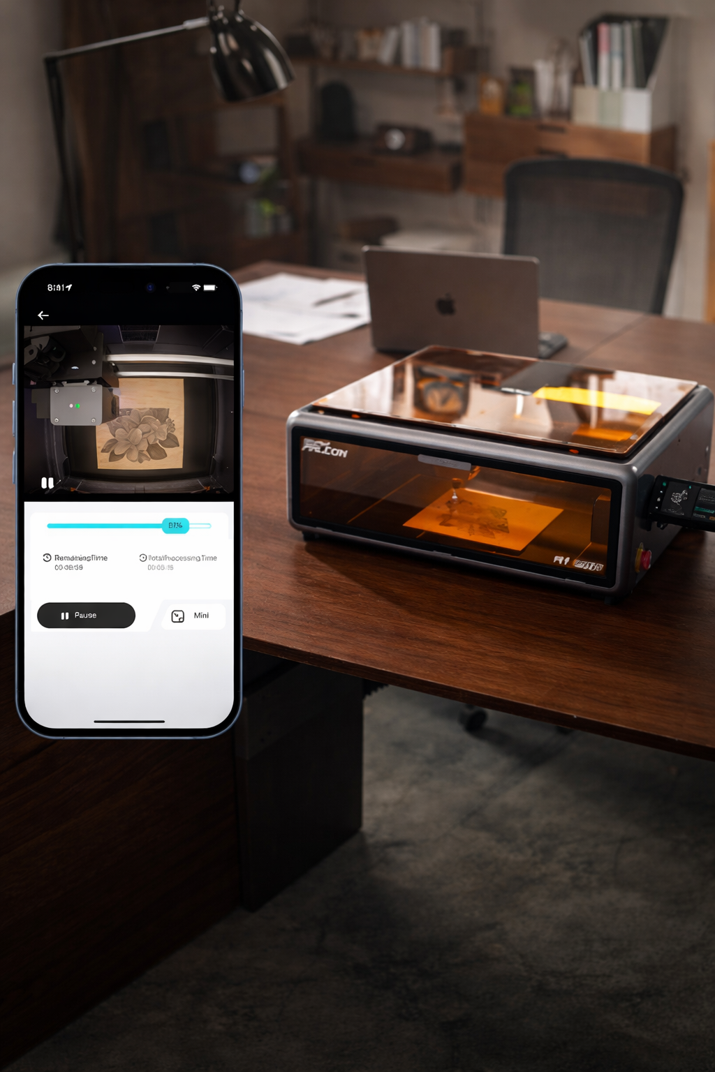 Controle seus projetos em tempo real