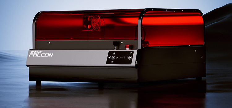 Estrutura fechada da Creality Falcon2 Pro S 40W