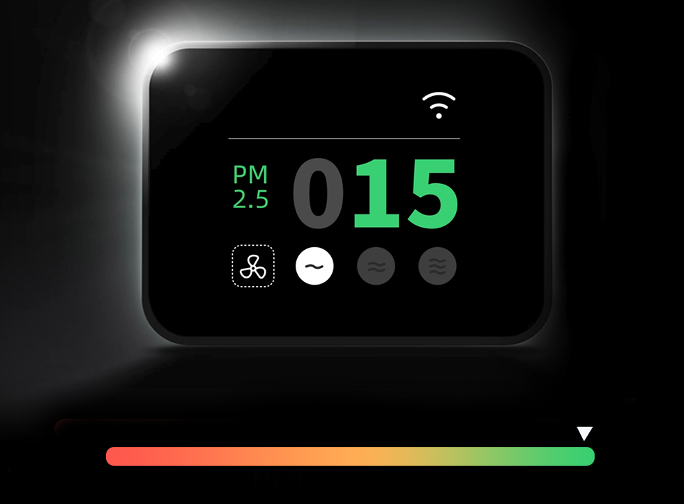 Sistema de purifica��o capturando part�culas finas e PM2.5 durante o uso de m�quina a laser