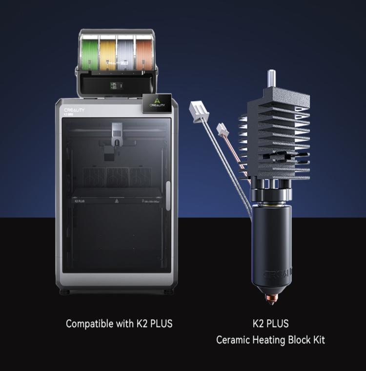 Hotend cer�mico para Creality K2 Plus