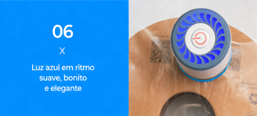 Compara��o antes e depois do armazenamento a v�cuo para filamento 3D