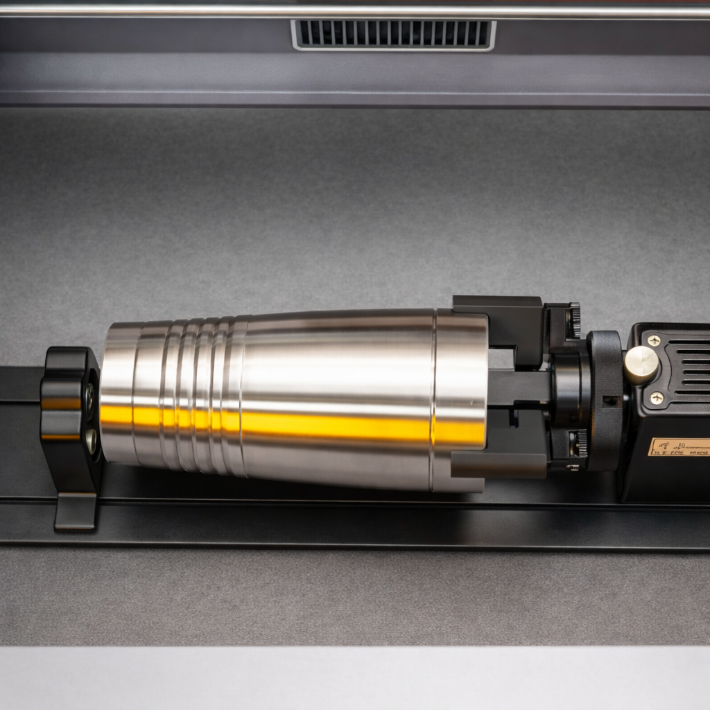 Fixe a pe�a no kit rotativo