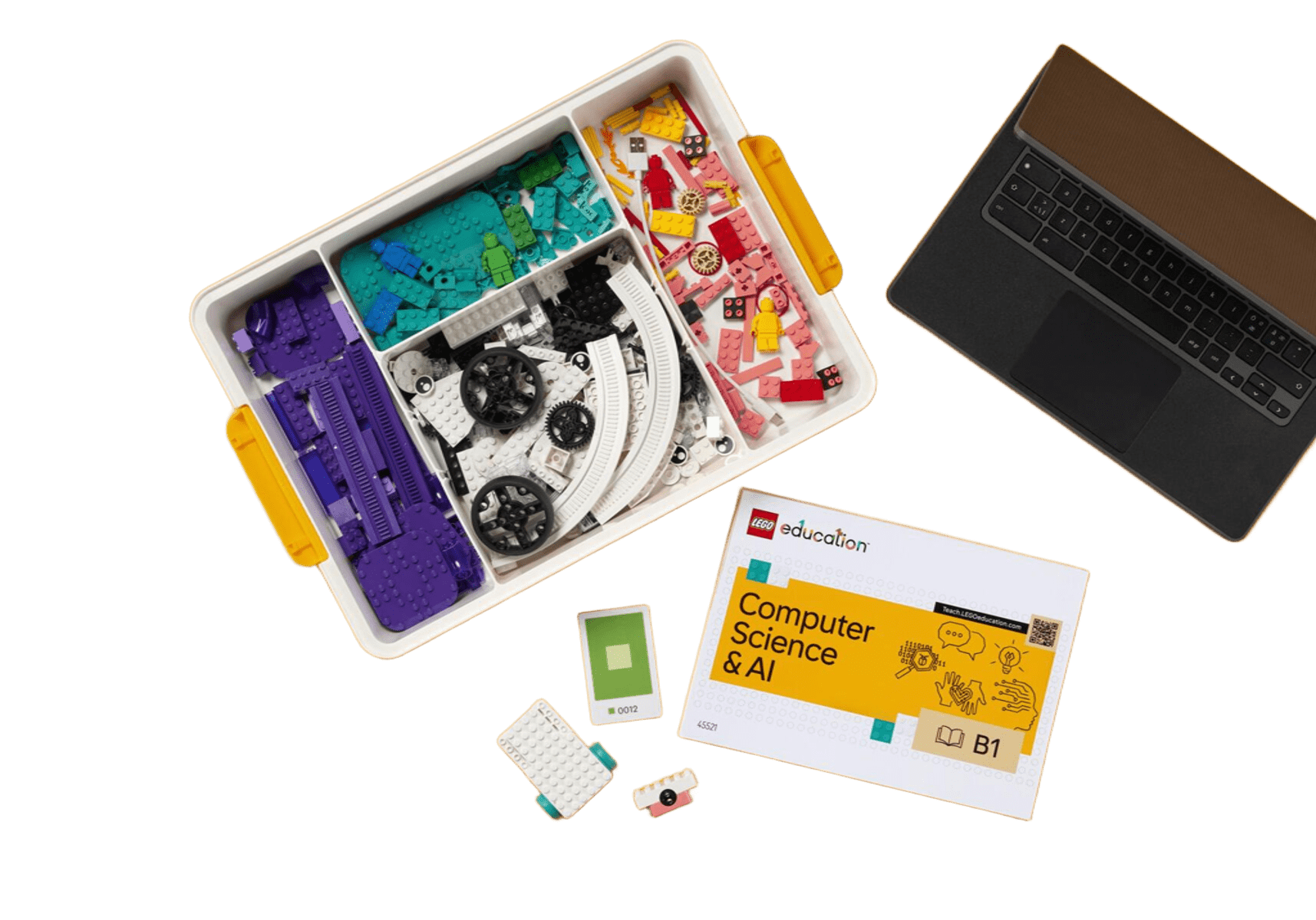 Kit LEGO Education Ci�ncia da Computa��o e IA 45521 aberto