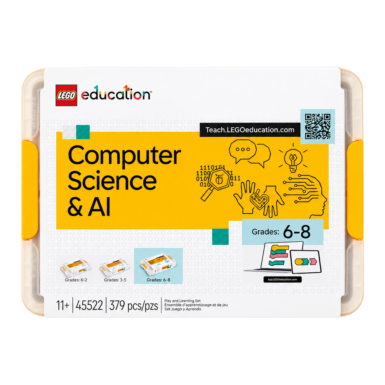 Caixa organizadora fechada do LEGO Education 45522